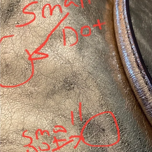 Kate Spade Gold Metallic Tote Bag - Picture 15 of 16